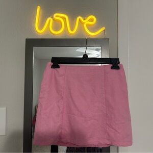 Forever 21 Pink Skirt w/ Pockets